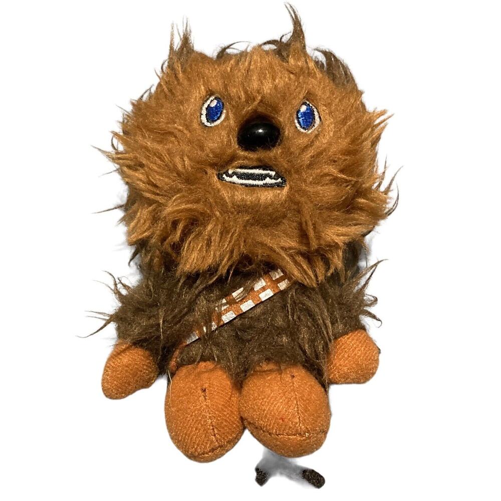 Star Wars Mini 4” Chewbacca Plush Clip On Toy ~ Collectible